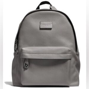 Coach Campus XL Large Pebbled Leather Turnlock Backpack